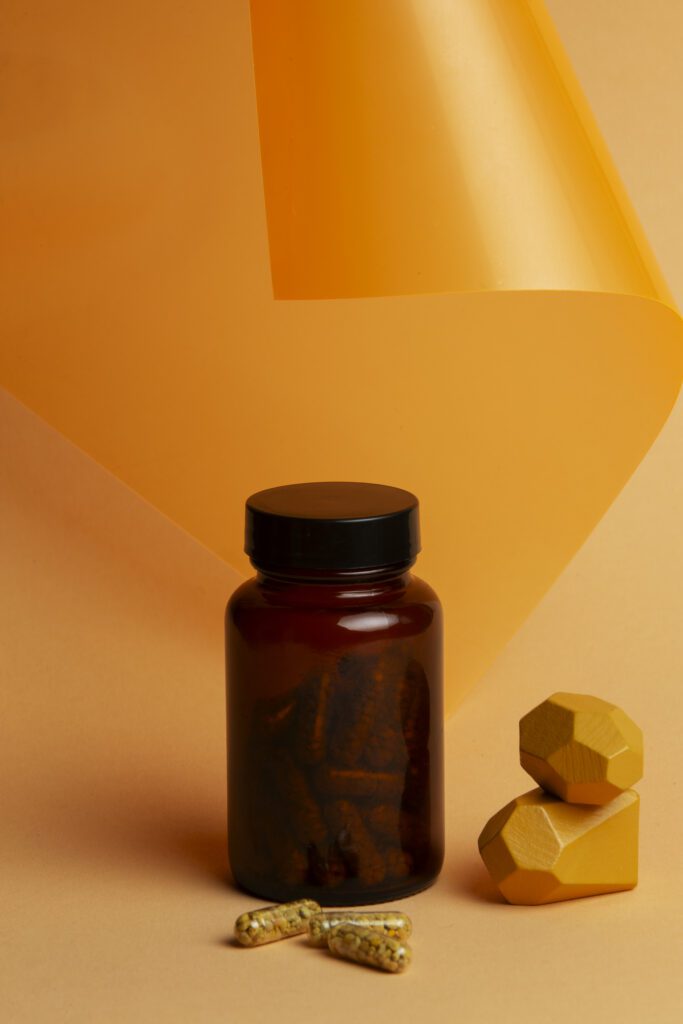 Butelka suplementy diety